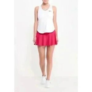 Nike Dri Fit Court Baseline Tennis Skort Skirt Women’s L Hot Pink